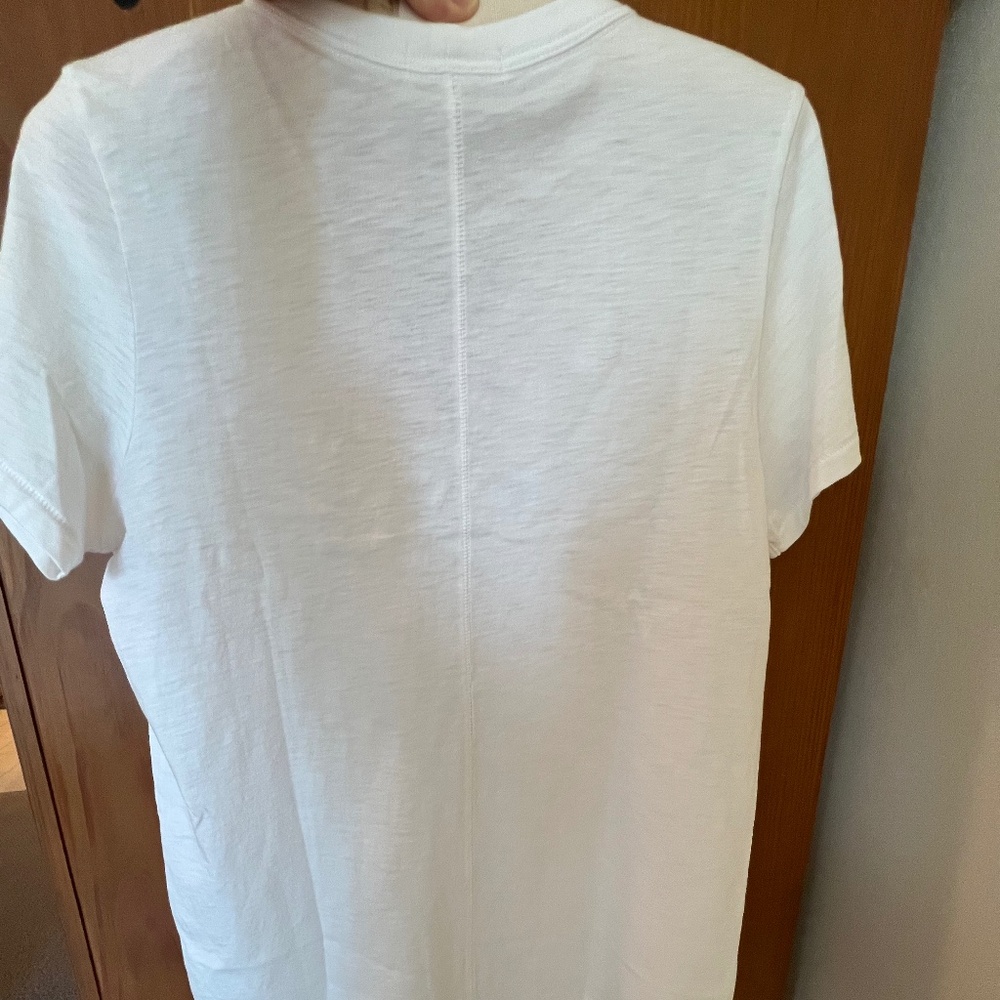 Rag & Bone Tee, The Slub Tee, White, M - NWT - Picture 6 of 8